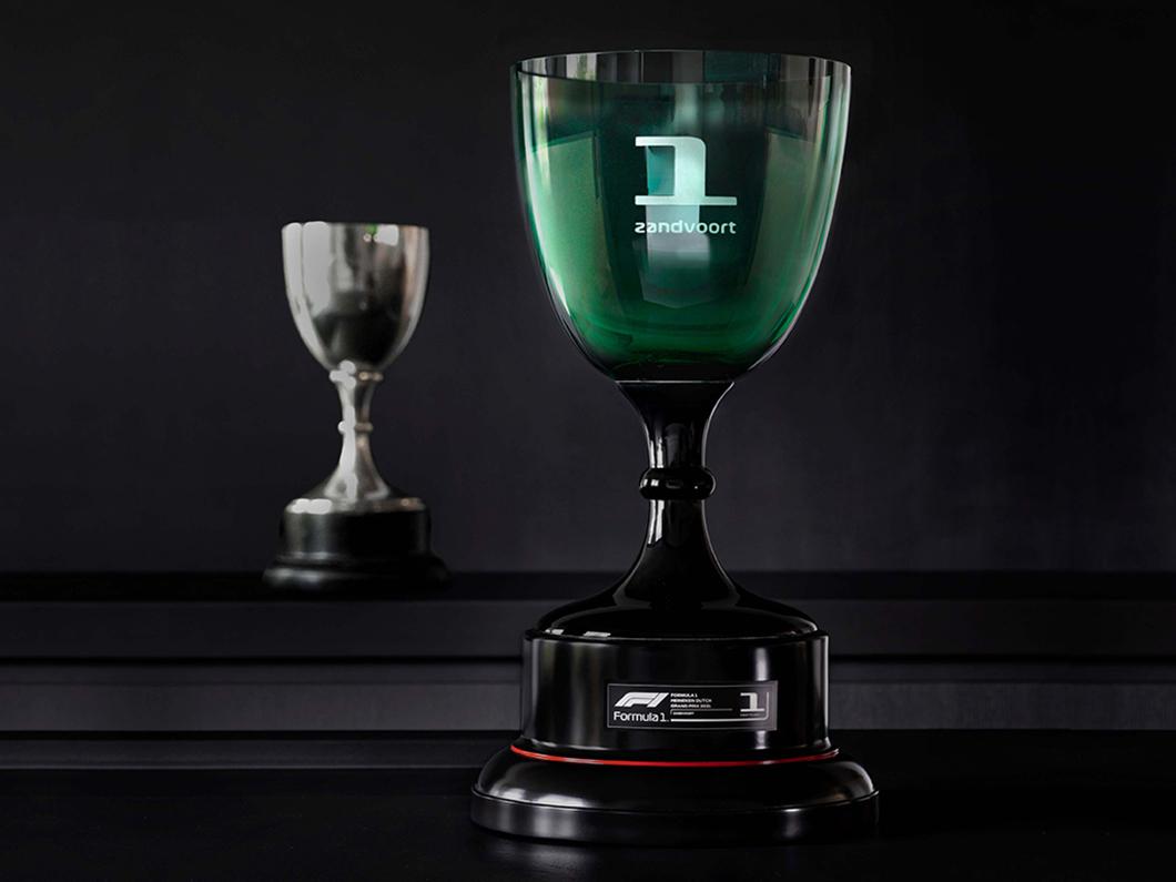 designs prestigious F1 Dutch Grand Prix trophy