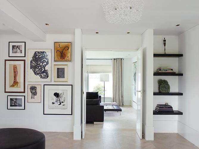 Styling in lake side villa in Denmark