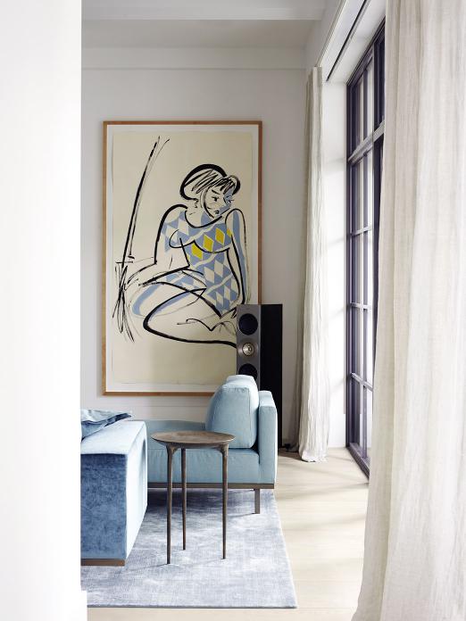 DON armchair and sofa at metropolitan penthouse