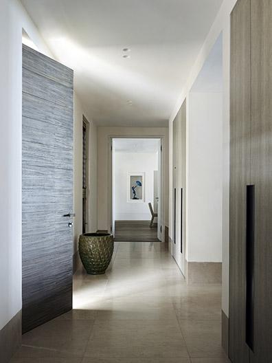 Hallway or corridor at luxury beach residence on Antigua