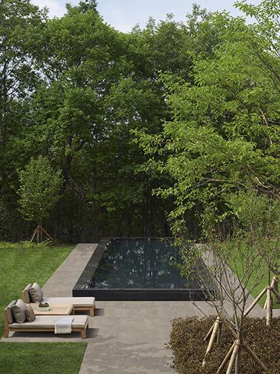 Smoke outdoor tile by Douglas & Jones
